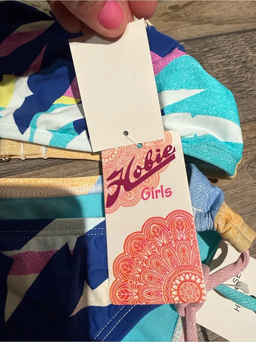 Hobie Girls Bikini Size 14 NWT